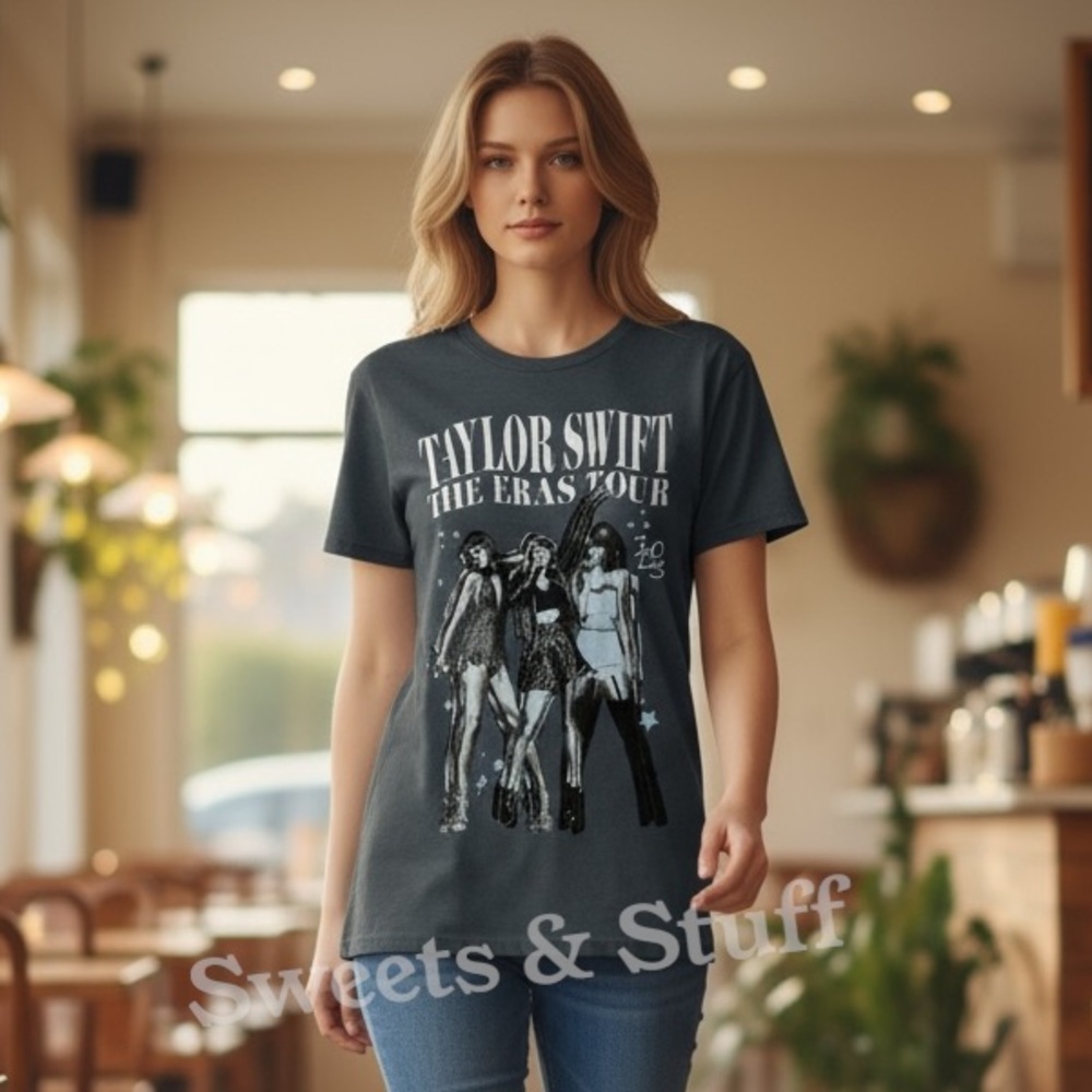 Taylor Swift Eras Tour 2023 Merch Tee Shirt